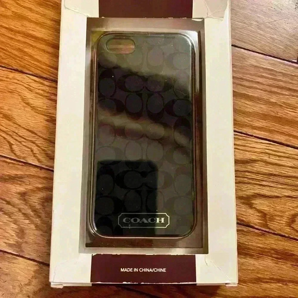 Brand new Coach Signature Black/Gray iPhone 5 Case - Picture 3 of 3